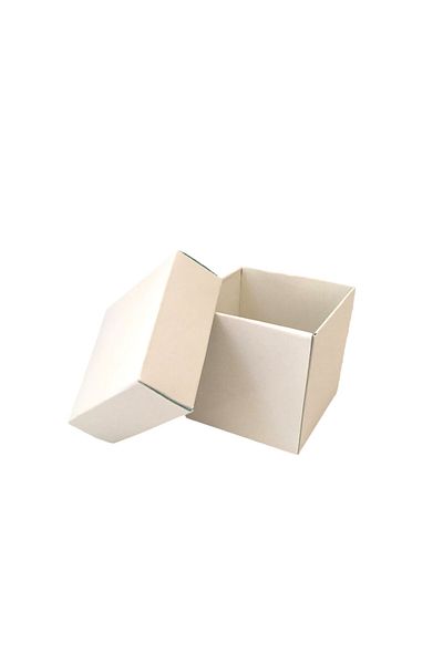 TT Tahtakale Toptancıları Complete Cardboard Box 5X5X5 cm (50 Pieces) White