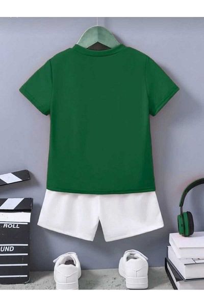 DOCE ELEGANTE Ideal Printed Children's Summer Suit