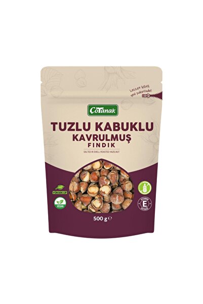 Çotanak 500 gr Tuzlu Kabuklu Kavrulmuş Fındık