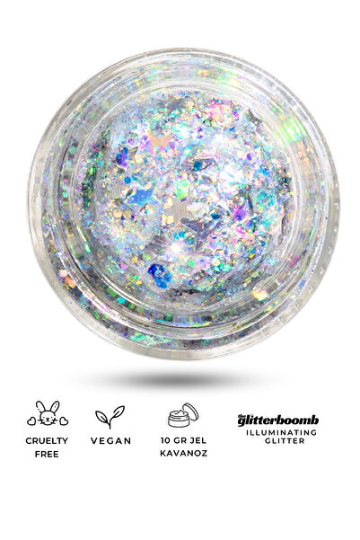 the glitter boomb - Jel Glitter - Mılky Way