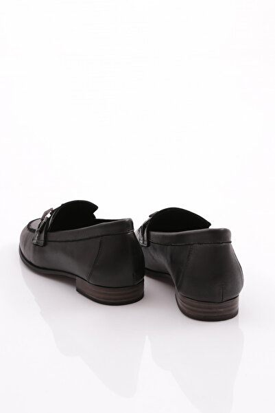 Mammamia D24ya-3215 Kadın Deri Loafer Ayakkabı
