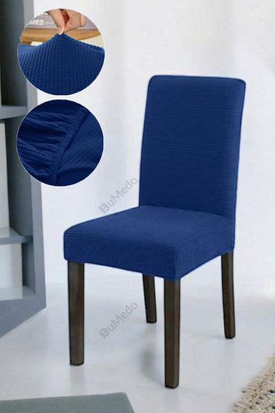 Bumedo Bamboo Nano Fabric Lycra Lavabil 6 Huse pentru scaune Huse pentru scaune din cauciuc (6 bucăți) - Ulei