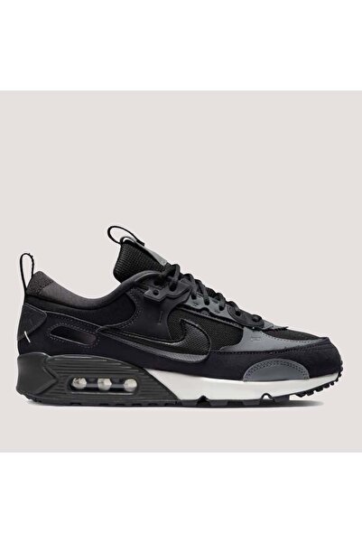 Nike W Air Max 90 Futura Kadın Ayakkabı - Siyah-Beyaz - 39