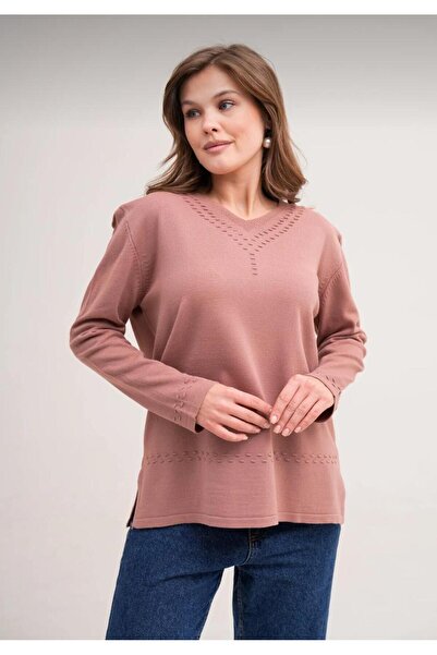 Öz klas Store Πλεκτό πουλόβερ με λαιμόκοψη V