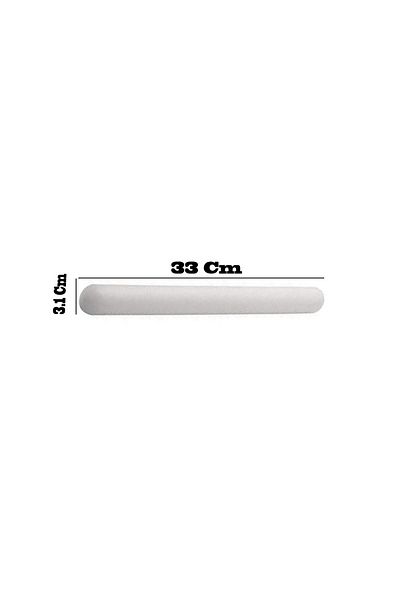 Eminonutoptanci 33 cm Poly Roller Sugar Dough and Dough Rolling Pin