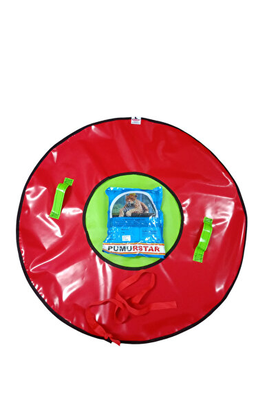 Çizmeli Kedi Şişme kar kızağı büyük boy