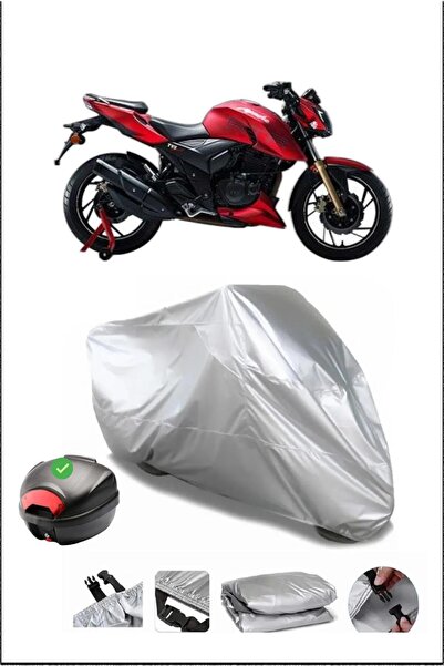 Breen TVS ApacheRTR200 REAR BAG COMPATIBLE GRAY WATERPROOF BRANGE (MOTORCYCLE)