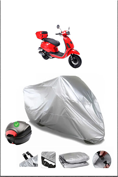 Breen Rks Azure50Pro Backpack Compatible Gray Waterproof Canvas (Motorcycle)