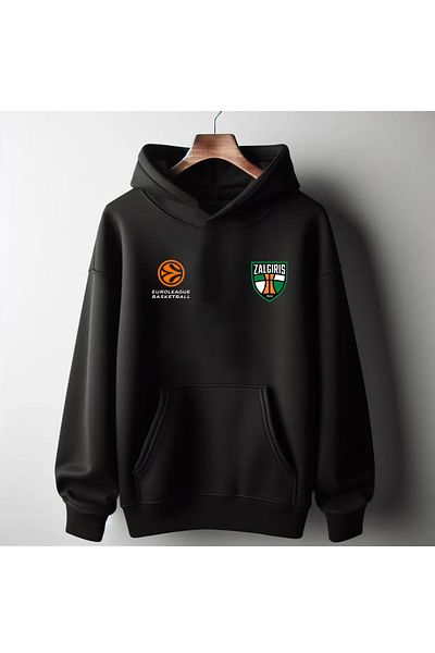 Pisa Art Суитшърт с качулка Zalgris European Basketball Custom Design