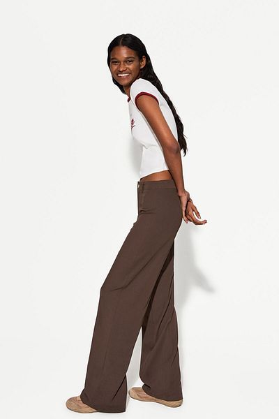Bershka Wide-leg trousers