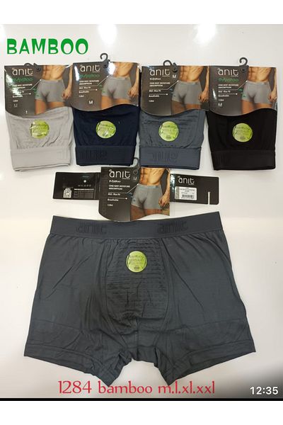Anıt Ανδρικό μπαμπού που αναπνέει λύκρα 4 Boxers