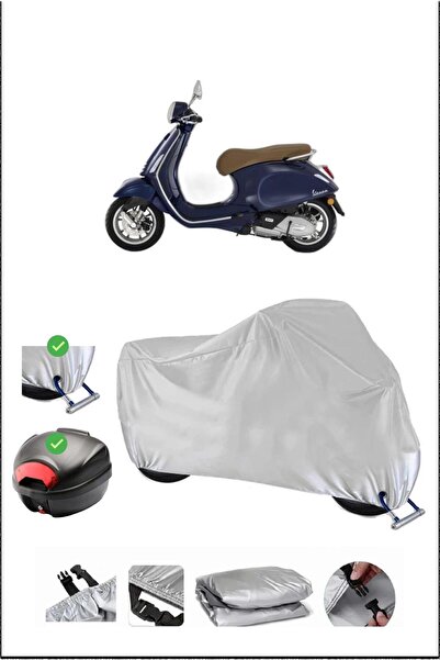 Breen قماش مشمع للدراجات النارية مقاوم للماء متوافق مع قفل الحقيبة الخلفية لل...