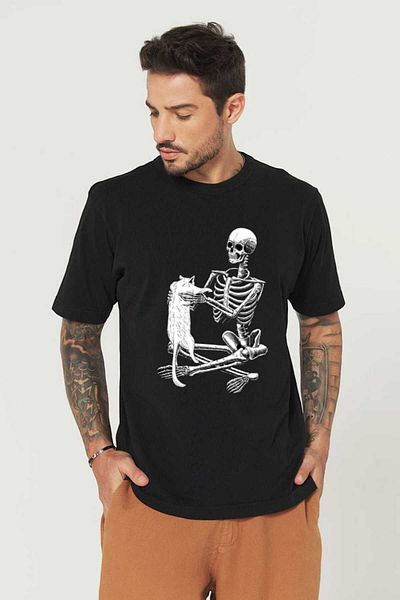 New Shine Unisex Σπάμε τους κανόνες αλλά όχι τα καρδιά με στάμπα μπλουζάκι
