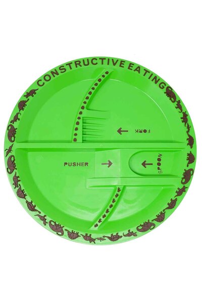 Constructive Eating Dino Gereçleri ve Tabak Seti