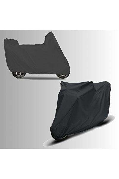 Breen Siyah Rks R 250 Arka Çanta Uyumlu Su Geçirmez Motosiklet Örtüsü