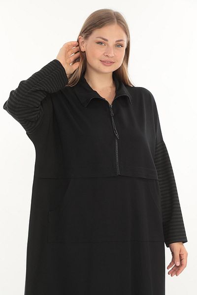 Zedd+ Plus Black 23620 Model Dress