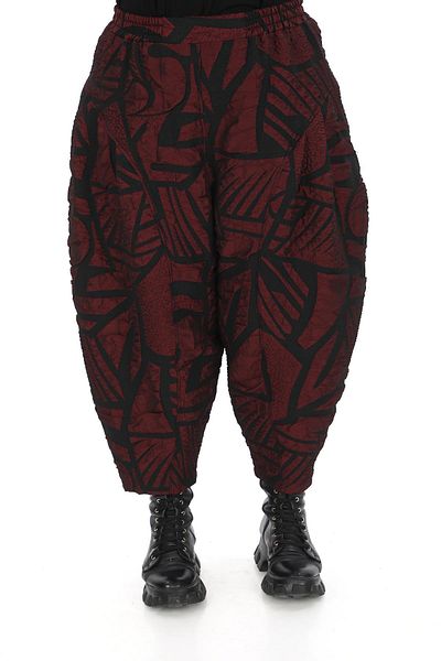 Zedd+ Plus 24631 Model Burgundy Trousers