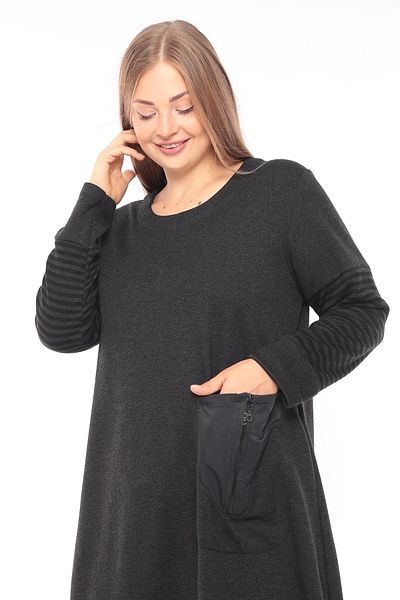 Zedd+ Plus Anthracite 22635 Dress