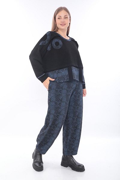 Zedd+ Plus Indigo Pants with Model Number 23501