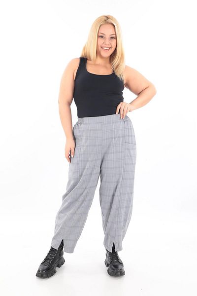 Zedd+ Plus 22563 Model Gray Trousers
