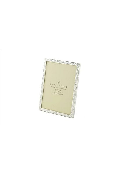 esdekor 13X18Cm Silver Metal Frame - Decorative Gift, Life Style Photo 1 Piece