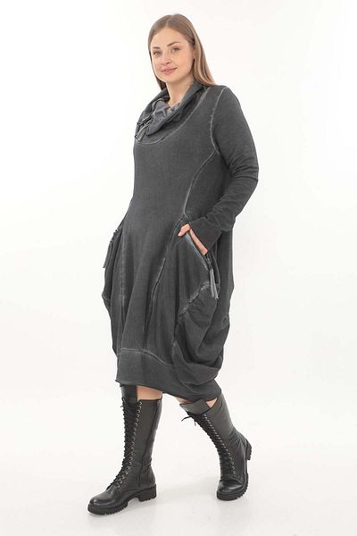 Zedd+ Plus 23722 Model Anthracite Tunic