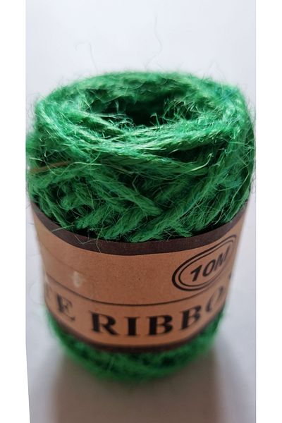 Modellino 1 τεμάχιο ιστός ιούτες Yumak Jute Twine Twine 10m - Επιλογή χρώματος 1 τεμάχιο