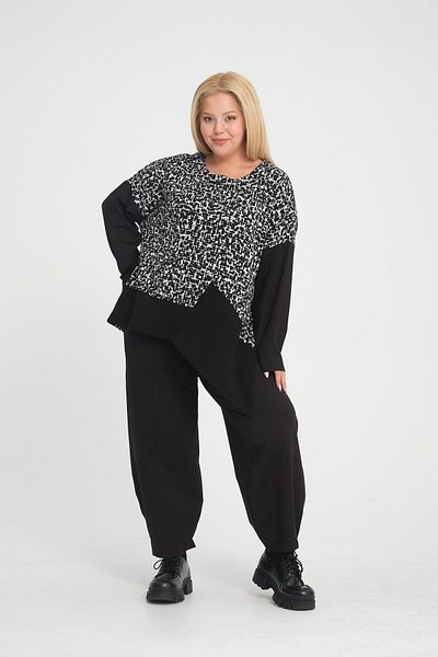 Zedd+ Plus Black 24644 Model Trousers