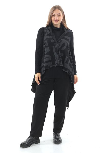 Zedd+ Plus Black Vest - 23587 Model
