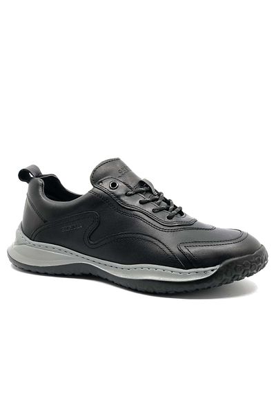 Greyder 16172 Mr Leather Ανδρικά Casual Παπούτσια Μαύρα