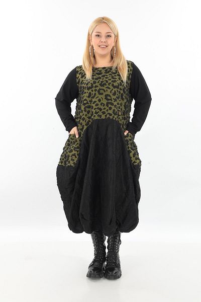 Zedd+ Plus 24649 Model Green Dress