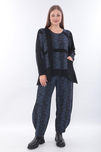 Zedd+ Plus 23505 Model Indigo Tunic