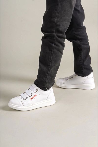Chekich Pantofi pentru copii Montana White
