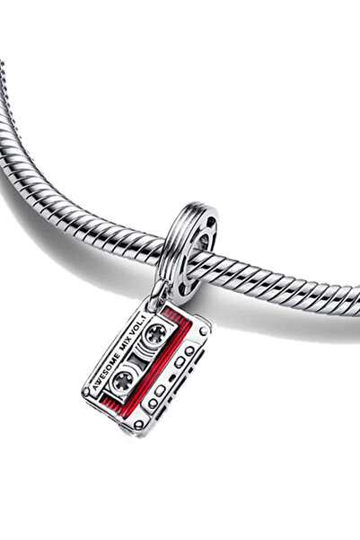 Fubena Galaksi Koruyucuları Kaset Sallantılı 925 Ayar Gümüş Charm