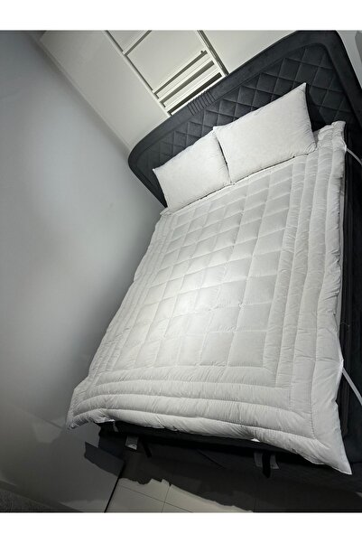 SAFYÜN Saf Yün Çift kişilik ped 100/200 2 kg saf merinos kuzu yünü