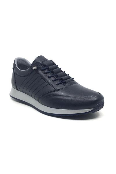 Taşpınar Ayakkabı 100% Leather Orthopedic Men's Daily Summer Smart Lace-Up Shoes 40-44