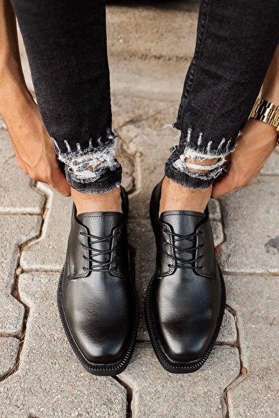 Chekich Ch001 Fst Classic Lace Erkek Ayakkabı Sıyah