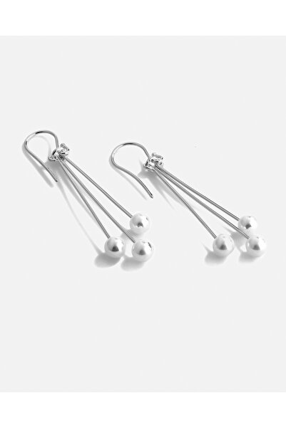 MEKS PRIVE Salkım İnci Gümüş Küpe