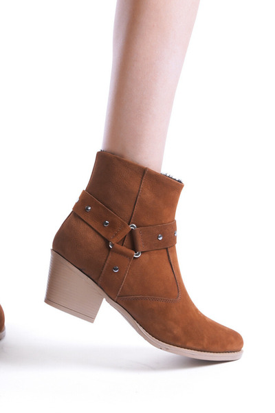 Dericalle shoes Истински кожени дамски ботуши