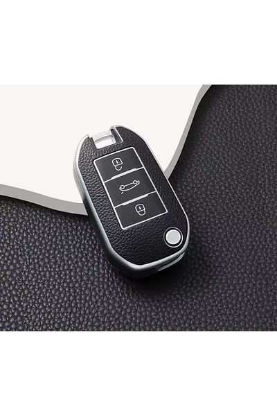 emii auto spare parts Peugeot Citroen Opel Ds Toyota Key Case Switched Model Black/Grey
