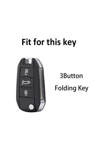 emii auto spare parts Peugeot Citroen Opel Ds Toyota Key Case Switched Model Black/Grey