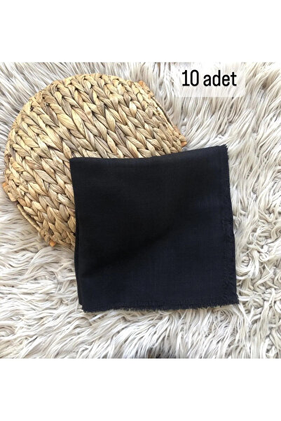 rellhome Pack of 10 Flamed Cotton Writing Scarf - 100X100Cm 10X