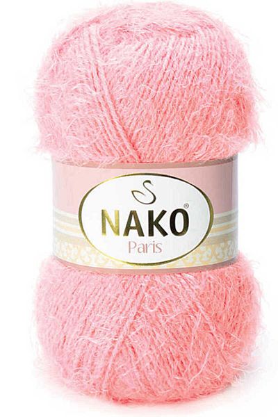 NAKO Paris 3294 Pink 5 Κομμάτια Πλεκτό Σχοινί