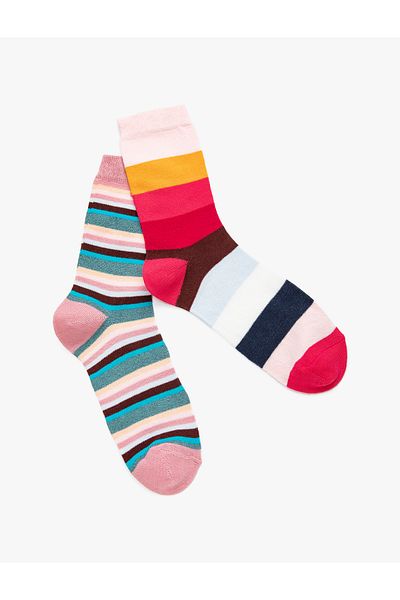 Koton Set 2 Sosete Multicolore