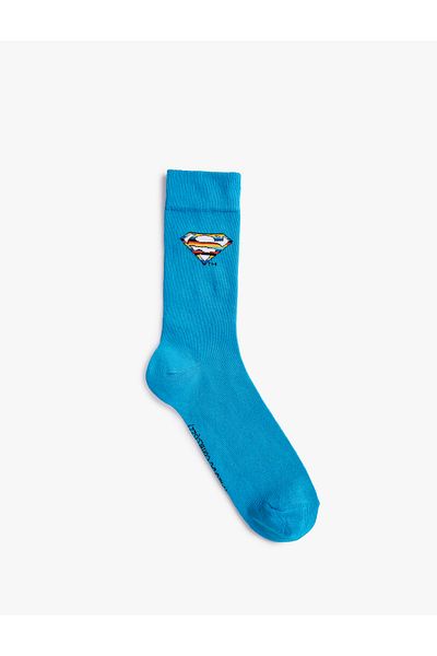 Koton Superman Socket Socks Licensed Printed