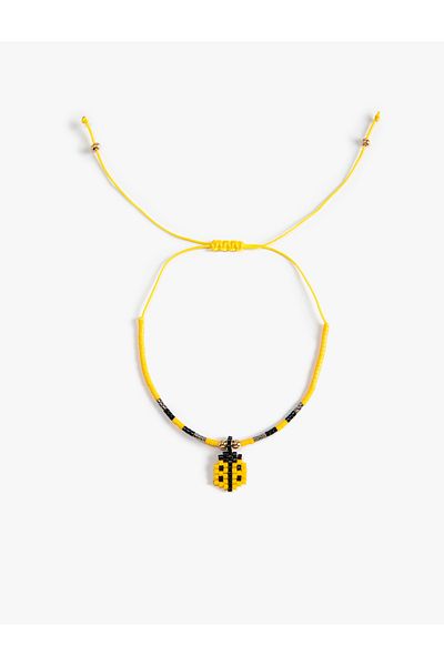 Koton Ladybug Beaded Bracelet - Charm Detailed
