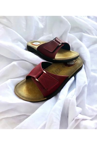 phelon outdoors Elis Red Anatomical Heel Spur Gel Slippers