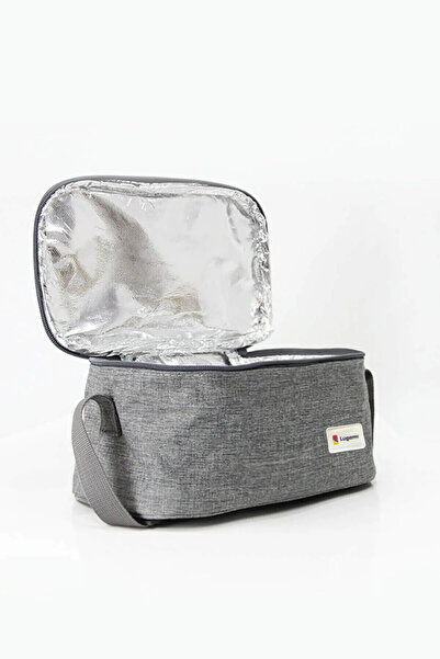 Lugami Gray Color Thermos Lunch Box