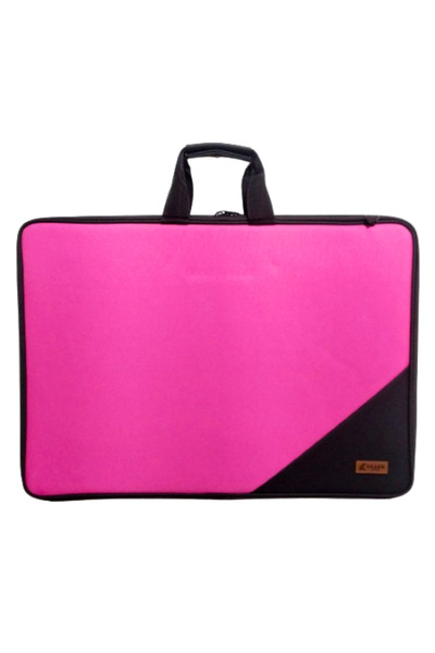 Glanart askılı, fermuarlı 35x50 resim çantası su geçirmez ketenli kumaş 35x50...