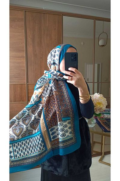 MODA Etro Spade Pattern Cotton Soft Shawl